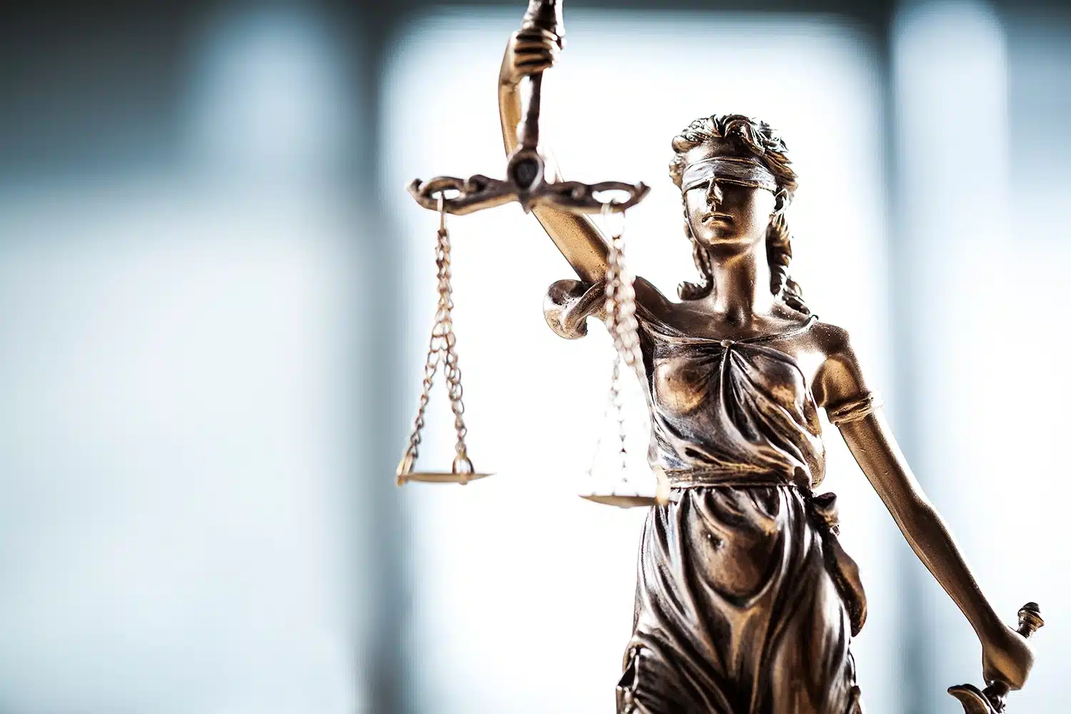 Lady of justice holding legal scales