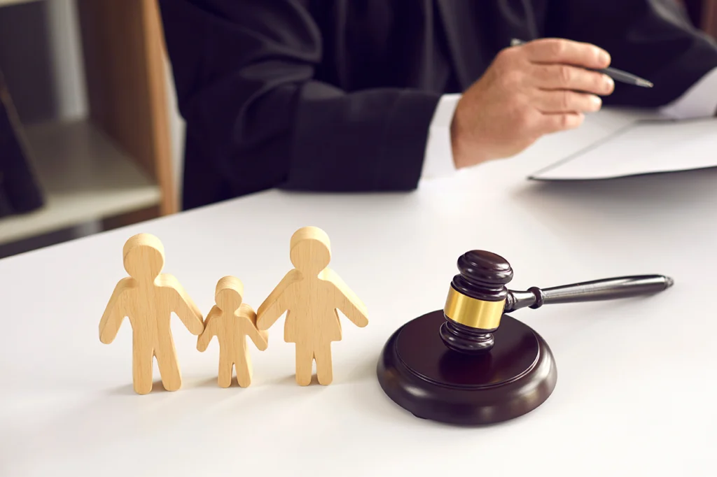 Child custody concept